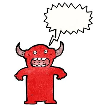 Cartoon devil Stockillustratie