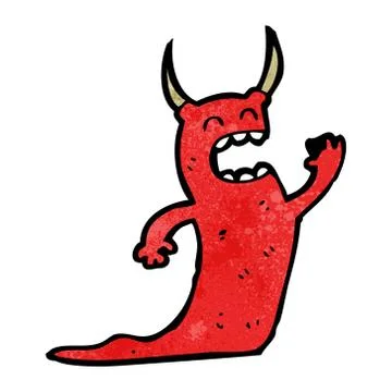 Cartoon devil Stock Illustration