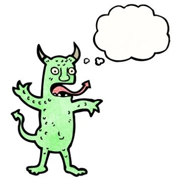 Cartoon devil 스톡 일러스트