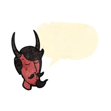 Cartoon devil Stock Illustration