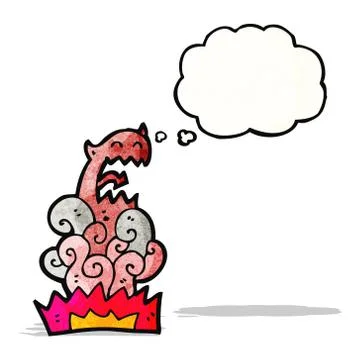 Cartoon devil Stock Illustration