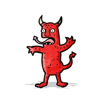 Cartoon devil 스톡 일러스트