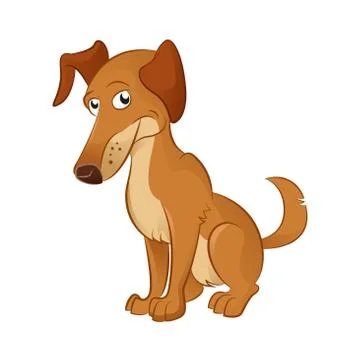 Cartoon Dog Stock Illustration