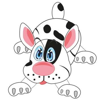 Cartoon of the dog Stock Illustration