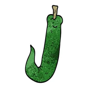 Cartoon doodle chilli pepper Stock Illustration