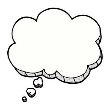 Cartoon doodle expression bubble Illustrazione stock