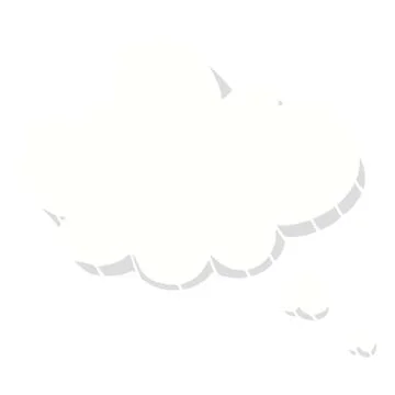 Cartoon doodle expression bubble Stock Illustration