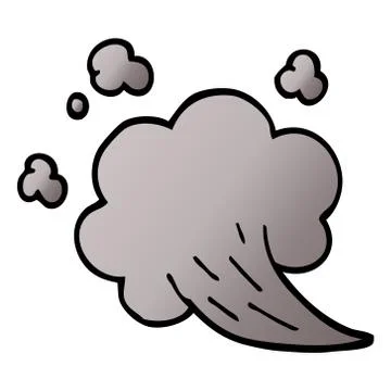 Cartoon doodle expression bubble Stock Illustration