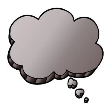 Cartoon doodle expression bubble Stock Illustration