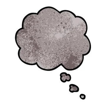 Cartoon doodle expression bubble Stock Illustration
