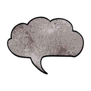 Cartoon doodle expression bubble Illustrazione stock