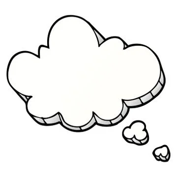 Cartoon doodle expression bubble Stock Illustration