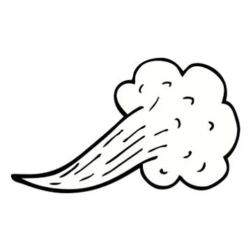 Cartoon doodle expression bubble Stock Illustration