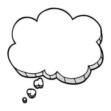 Cartoon doodle expression bubble Illustrazione stock