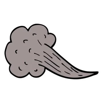 Cartoon doodle expression bubble Illustrazione stock