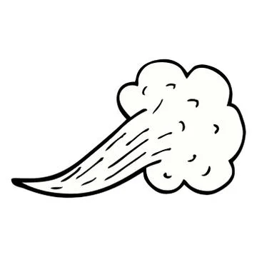 Cartoon doodle expression bubble Stock Illustration