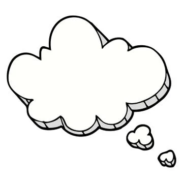 Cartoon doodle expression bubble Stock Illustration