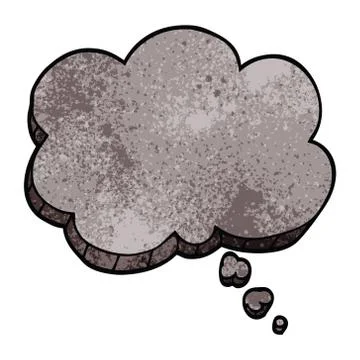 Cartoon doodle expression bubble Stock Illustration