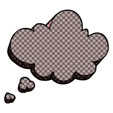 Cartoon doodle expression bubble Illustrazione stock