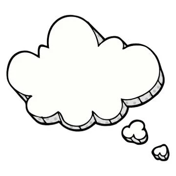 Cartoon doodle expression bubble Stock Illustration