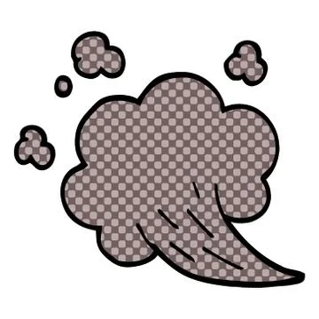 Cartoon doodle expression bubble Illustrazione stock