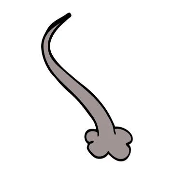 Cartoon doodle expression bubble Stock Illustration