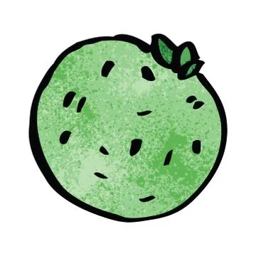 Cartoon doodle grapefruit Illustrazione stock