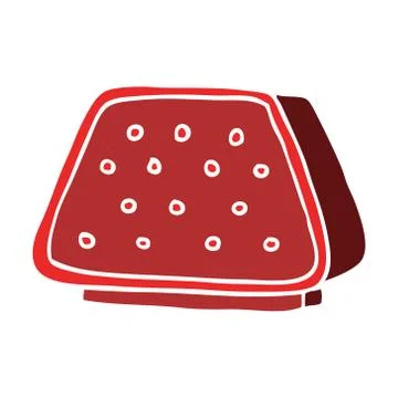 Cartoon doodle intercom Illustrazione stock