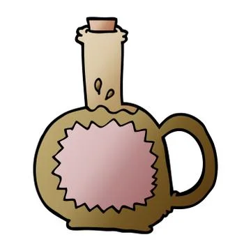 Cartoon doodle maple syrup Stock Illustration
