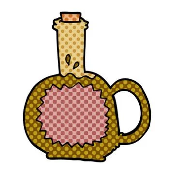 Cartoon doodle maple syrup Stock Illustration