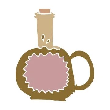 Cartoon doodle maple syrup Stock Illustration
