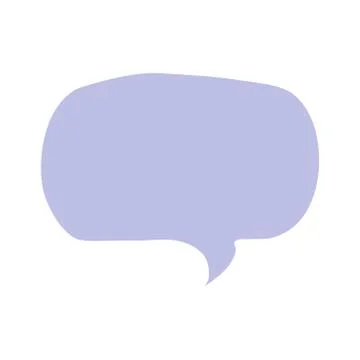 Cartoon doodle speech bubble Illustrazione stock