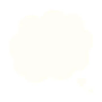 Cartoon doodle thought cloud Stock Illustration