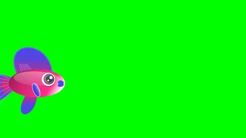 Cartoon Dynamic on Chroma Key for Compositing Video stock 336959063