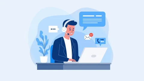 Cartoon E support Stock Footage 244778718