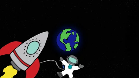 Cartoon earth Vidéo 54881158