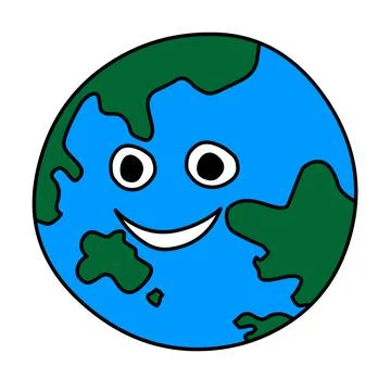 Cartoon earth Stock Illustration