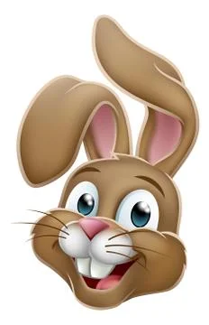 Cartoon Easter Bunny Rabbit Illustrazione stock