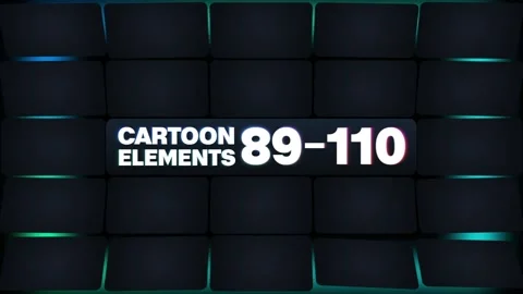 Cartoon Elements for After Effects Stock After Effects
