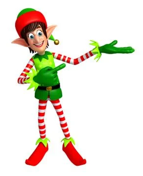 Cartoon Elves Stock Illustration