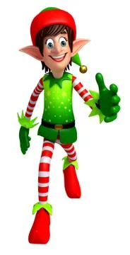 Cartoon Elves Stock Illustration