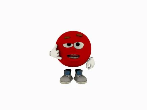 Cartoon emoticon guy Stock Illustration