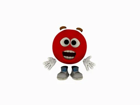 Cartoon emoticon guy Stock-Illustration