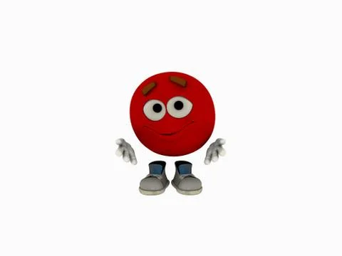 Cartoon emoticon guy Stock-Illustration