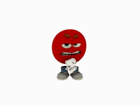 Cartoon emoticon guy Stock Illustration