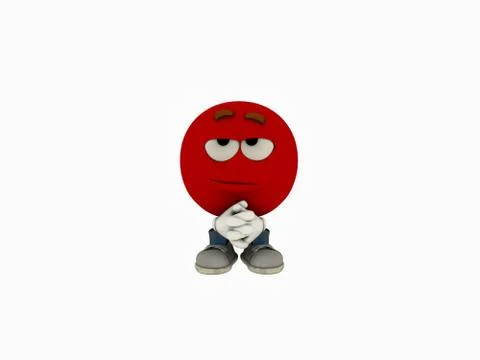 Cartoon emoticon guy Stock Illustration
