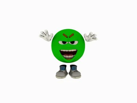 Cartoon emoticon guy 스톡 일러스트