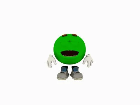 Cartoon emoticon guy Stock Illustration
