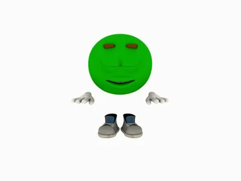 Cartoon emoticon guy Illustrazione stock