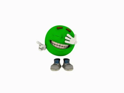 Cartoon emoticon guy Stock Illustration